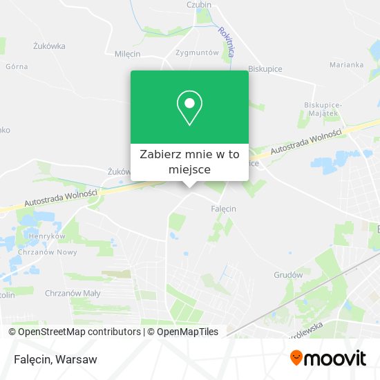 Mapa Falęcin