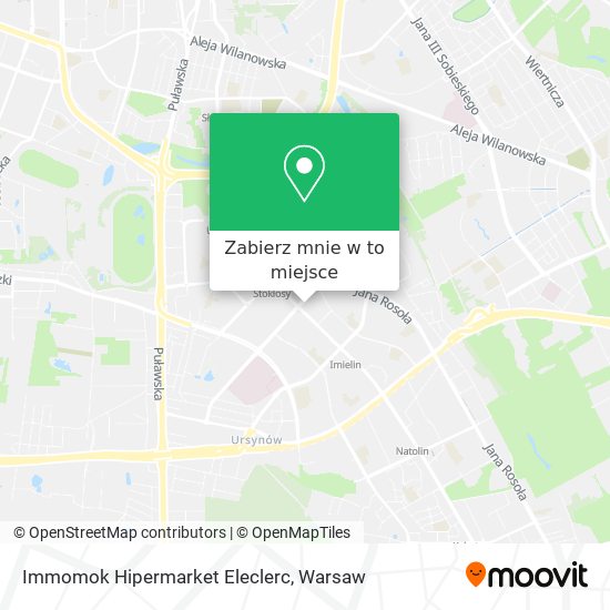 Mapa Immomok Hipermarket Eleclerc