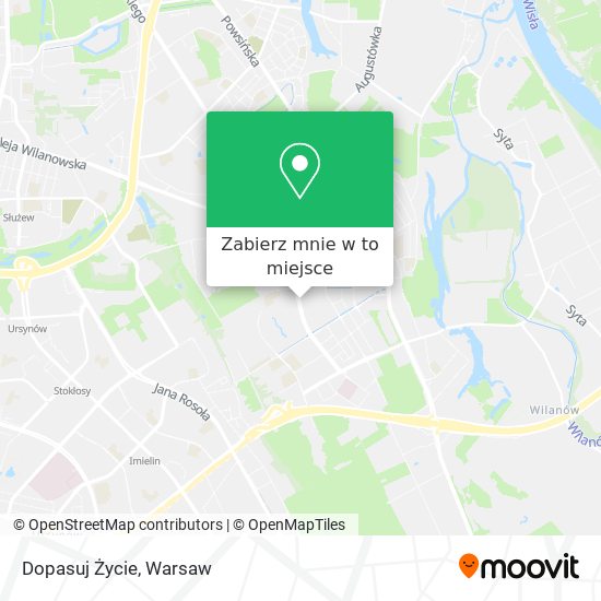 Mapa Dopasuj Życie