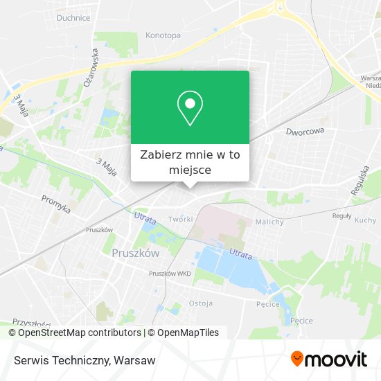 Mapa Serwis Techniczny