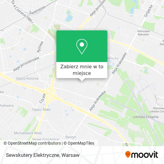 Mapa Sewskutery Elektryczne