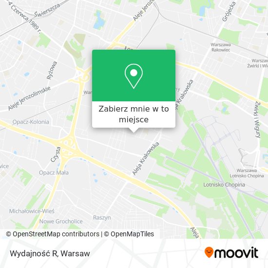 Mapa Wydajność R