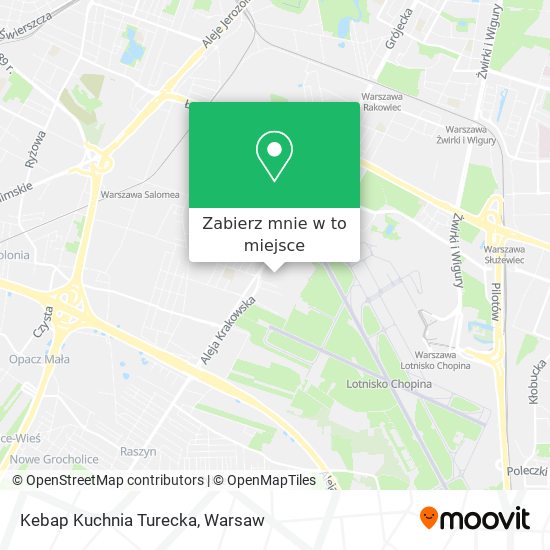 Mapa Kebap Kuchnia Turecka