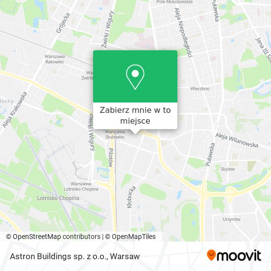 Mapa Astron Buildings sp. z o.o.