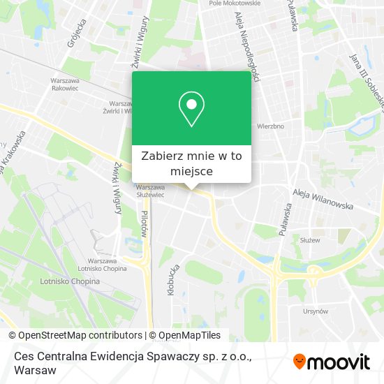 Mapa Ces Centralna Ewidencja Spawaczy sp. z o.o.