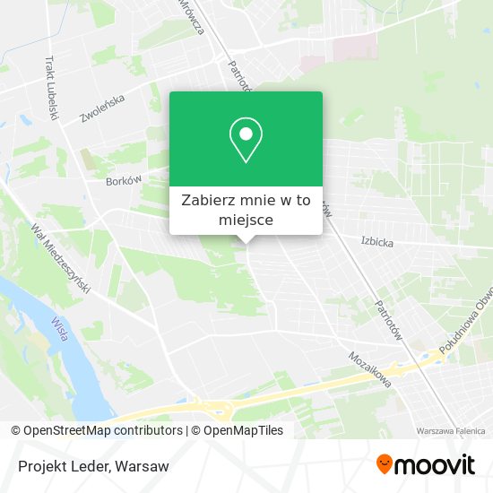 Mapa Projekt Leder