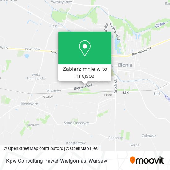 Mapa Kpw Consulting Paweł Wielgomas