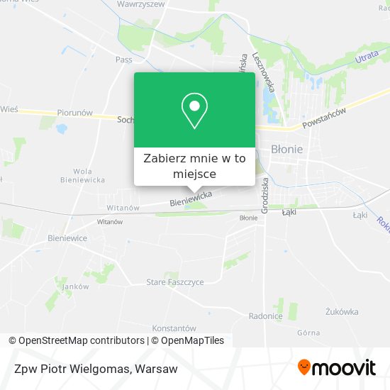 Mapa Zpw Piotr Wielgomas