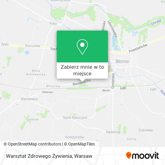 Mapa Warsztat Zdrowego Żywienia