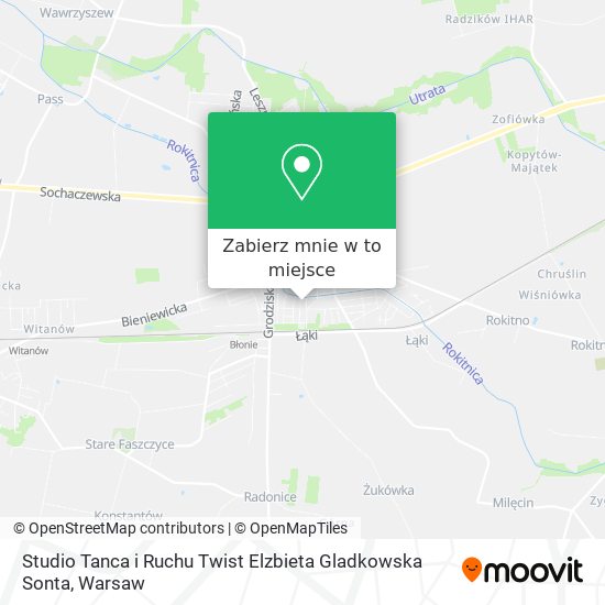 Mapa Studio Tanca i Ruchu Twist Elzbieta Gladkowska Sonta