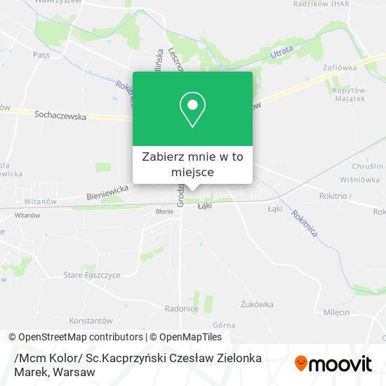 Mapa /Mcm Kolor/ Sc.Kacprzyński Czesław Zielonka Marek