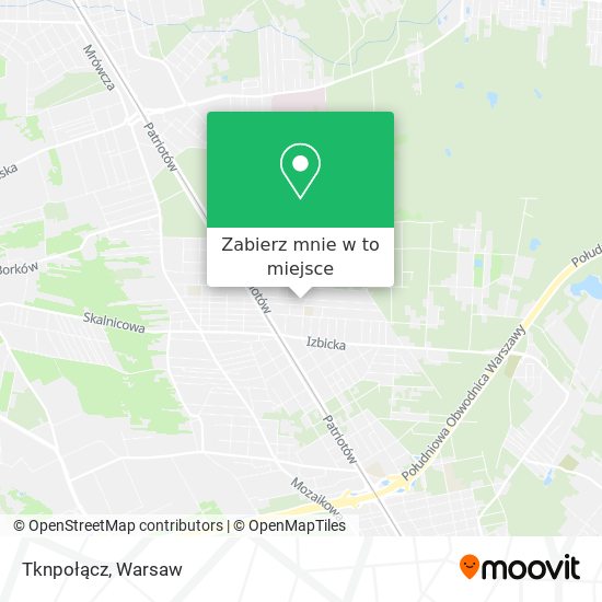 Mapa Tknpołącz