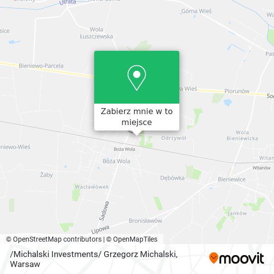 Mapa /Michalski Investments/ Grzegorz Michalski