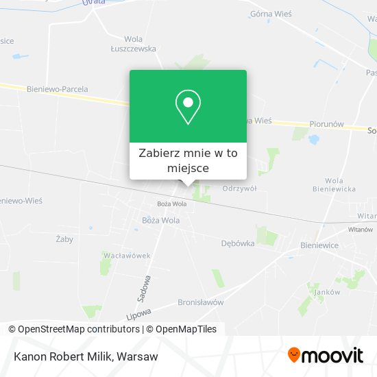 Mapa Kanon Robert Milik