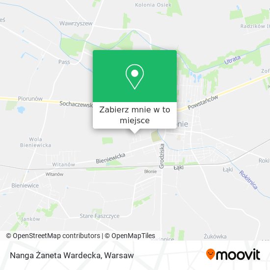 Mapa Nanga Żaneta Wardecka