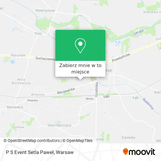 Mapa P S Event Setla Paweł