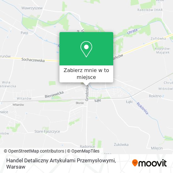 Mapa Handel Detaliczny Artykułami Przemysłowymi