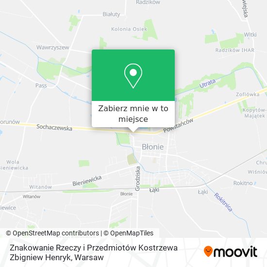 Mapa Znakowanie Rzeczy i Przedmiotów Kostrzewa Zbigniew Henryk