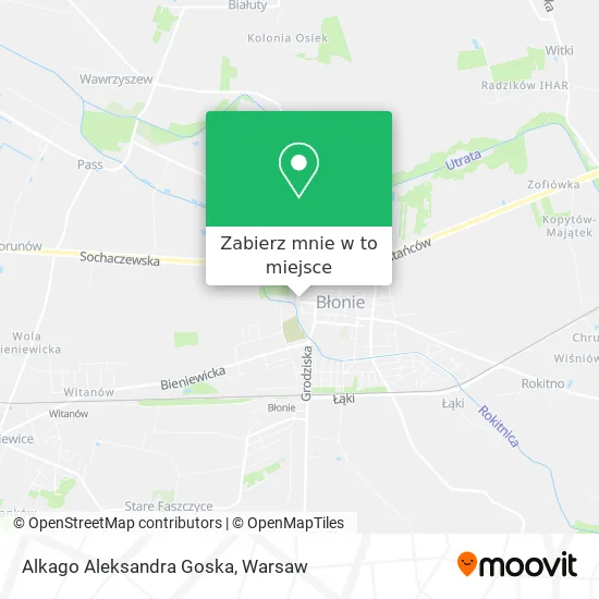 Mapa Alkago Aleksandra Goska