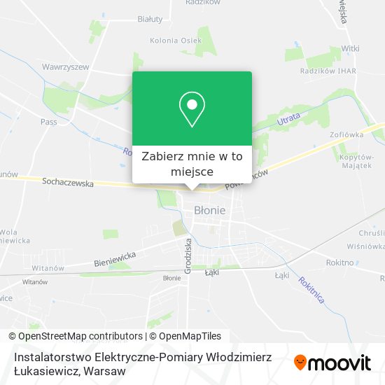 Mapa Instalatorstwo Elektryczne-Pomiary Włodzimierz Łukasiewicz