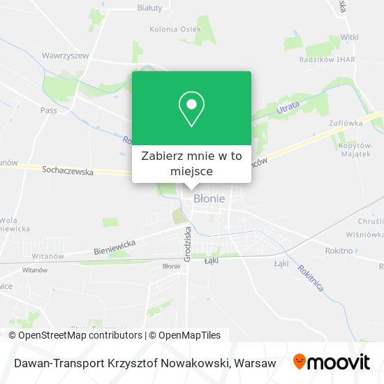 Mapa Dawan-Transport Krzysztof Nowakowski