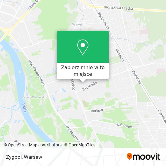 Mapa Zygpol