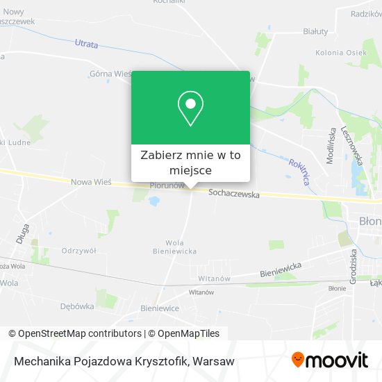 Mapa Mechanika Pojazdowa Krysztofik