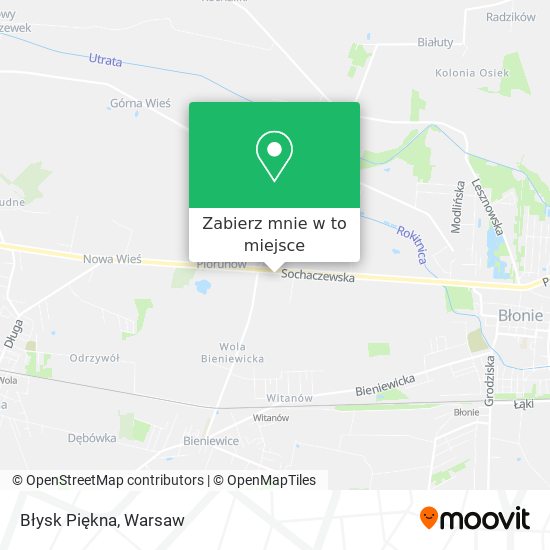 Mapa Błysk Piękna