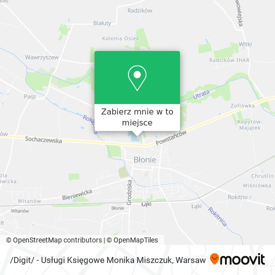 Mapa /Digit/ - Usługi Księgowe Monika Miszczuk