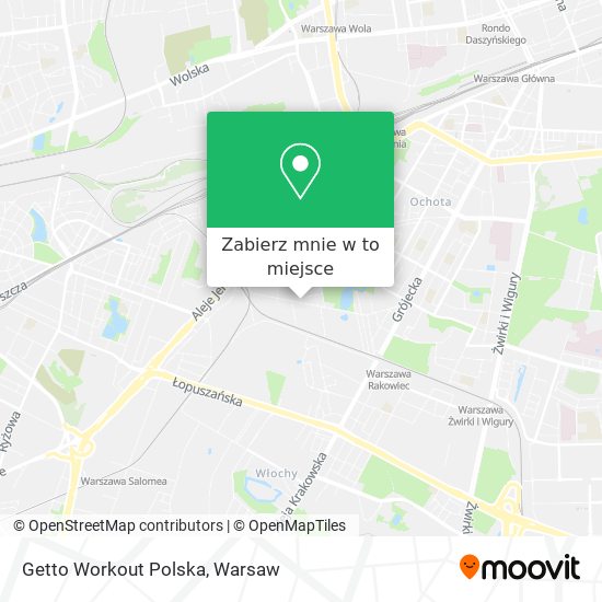 Mapa Getto Workout Polska