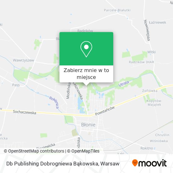 Mapa Db Publishing Dobrogniewa Bąkowska