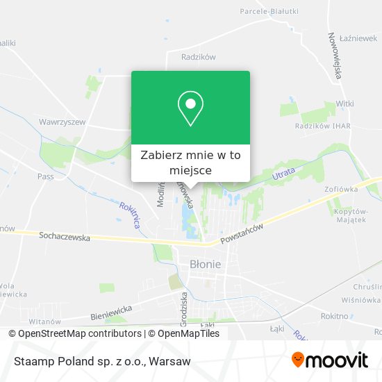 Mapa Staamp Poland sp. z o.o.