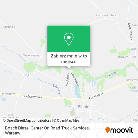 Mapa Bosch Diesel Center On Road Truck Services