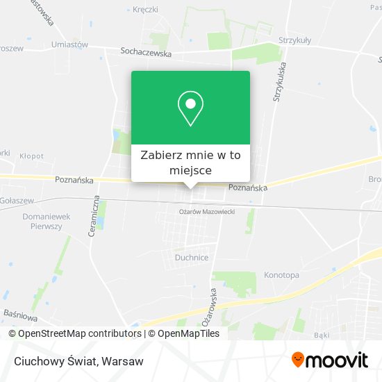 Mapa Ciuchowy Świat