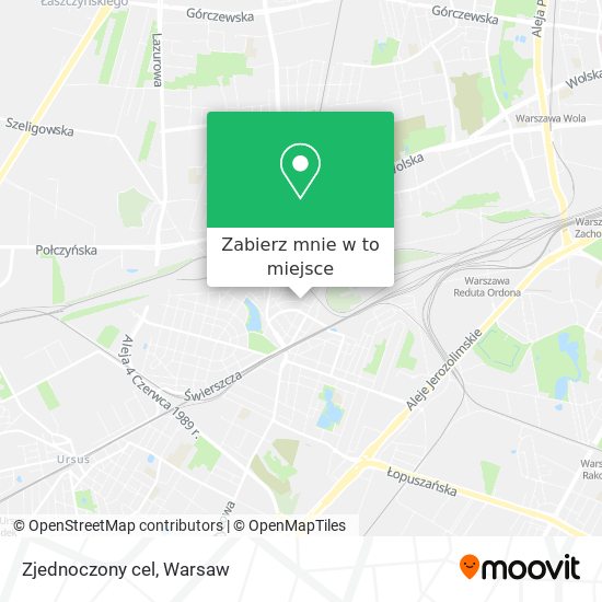 Mapa Zjednoczony cel