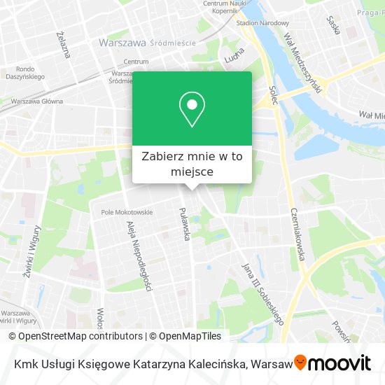 Mapa Kmk Usługi Księgowe Katarzyna Kalecińska