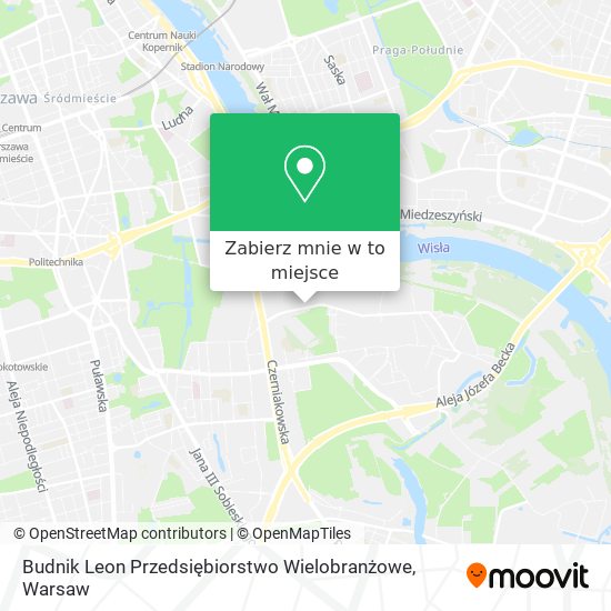 Mapa Budnik Leon Przedsiębiorstwo Wielobranżowe