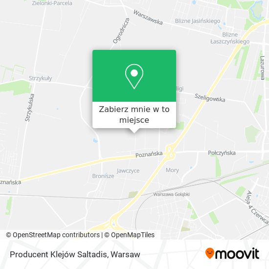 Mapa Producent Klejów Saltadis