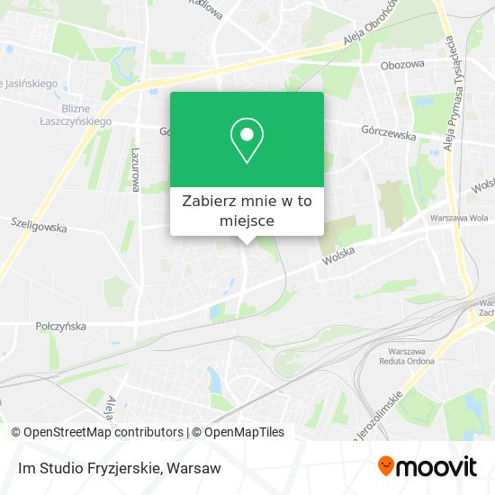 Mapa Im Studio Fryzjerskie