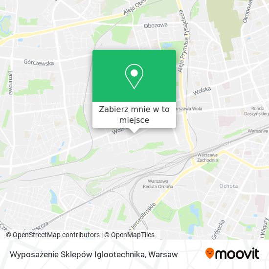 Mapa Wyposażenie Sklepów Iglootechnika