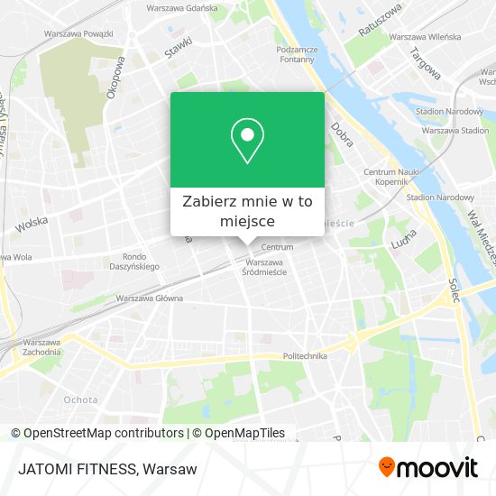 Mapa JATOMI FITNESS