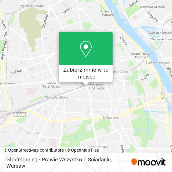 Mapa Głódmorning - Prawie Wszystko o Śniadaniu