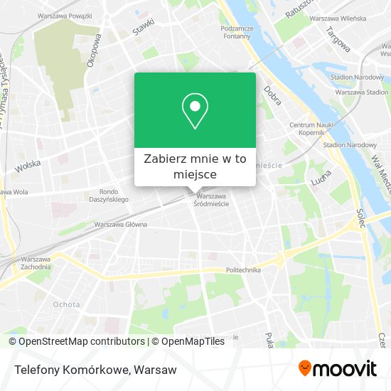 Mapa Telefony Komórkowe