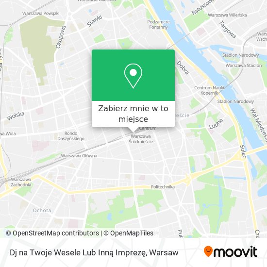 Mapa Dj na Twoje Wesele Lub Inną Imprezę