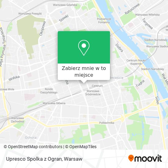 Mapa Upresco Spolka z Ogran