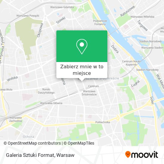 Mapa Galeria Sztuki Format