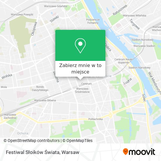 Mapa Festiwal Słoików Świata