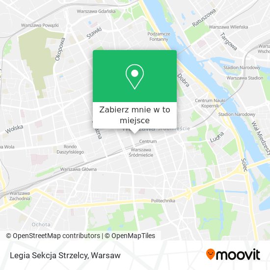 Mapa Legia Sekcja Strzelcy