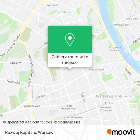 Mapa Rozwój Kapitału