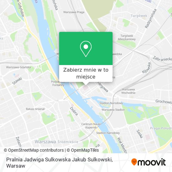 Mapa Pralnia Jadwiga Sulkowska Jakub Sulkowski